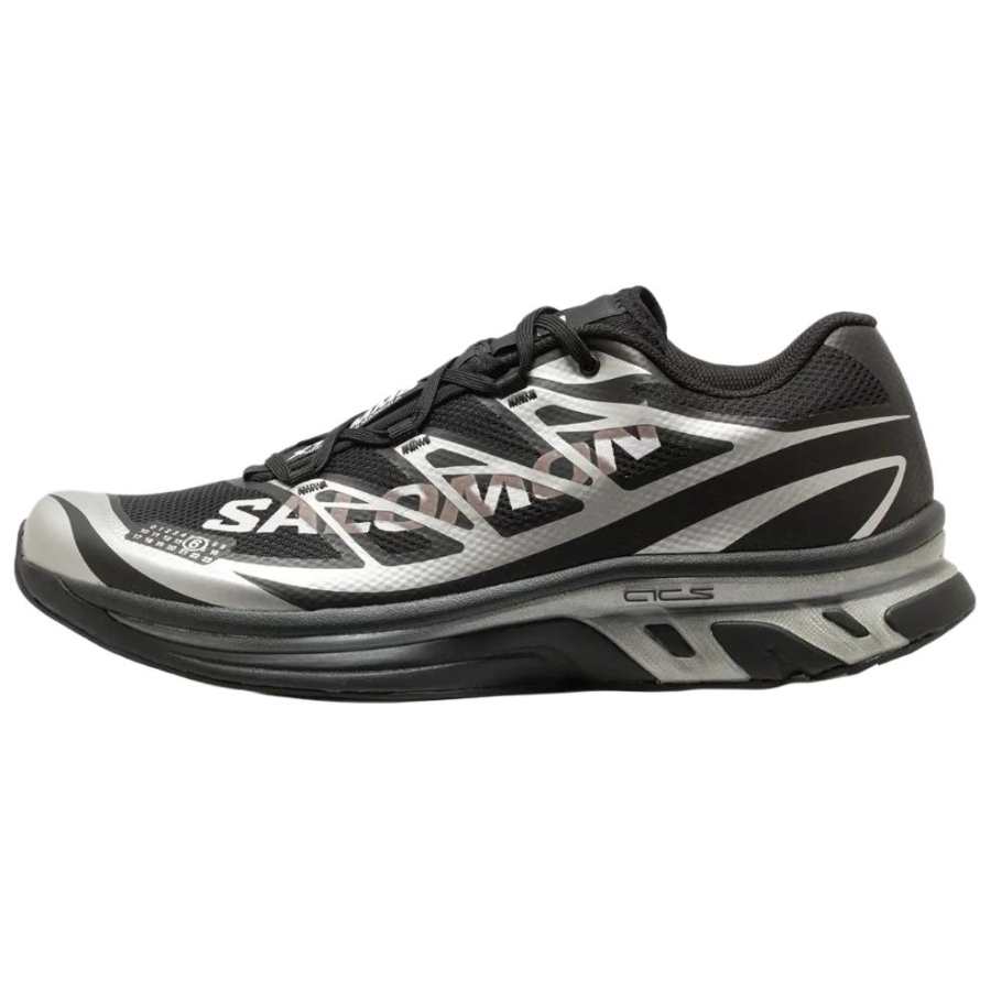 SALOMON x MM6 Maison Margiela XT MM 6 Running Shoes Unisex Black Silver