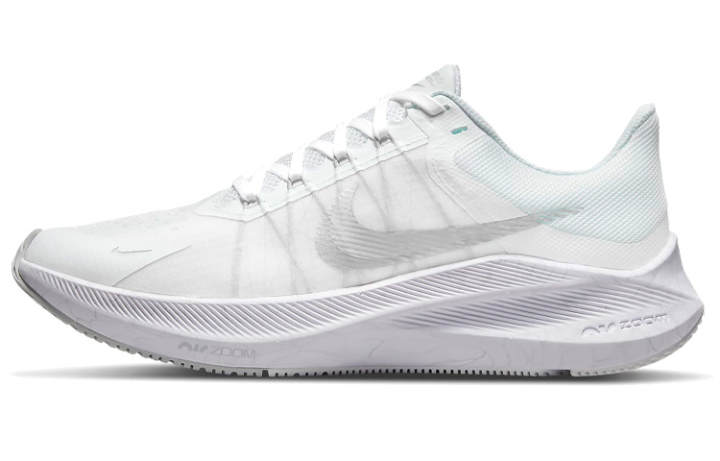 Nike Nike Zoom Winflo 8 White Metallic Silver Women's