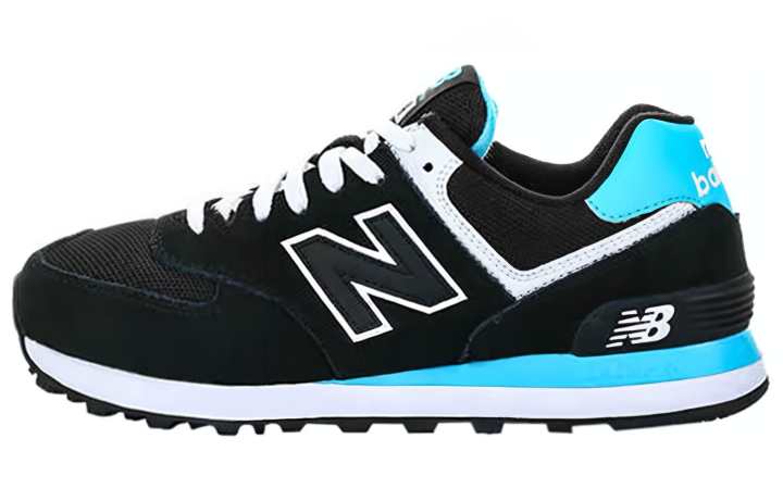 New Balance New Balance 574 Series Low Top Black/Blue Women's