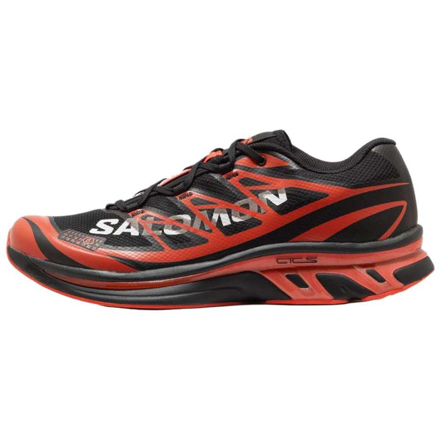 SALOMON x MM6 Maison Margiela XT MM 6 Running Shoes Unisex Black Red