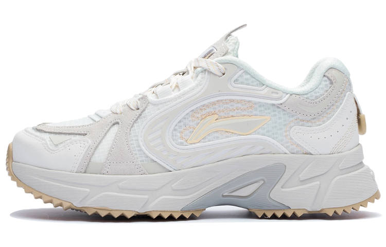 Li-Ning Li Ning Gathering Light Pick Up Light Cushioning Slip Resistant Abrasion Resistant Low top Running Shoes Women's