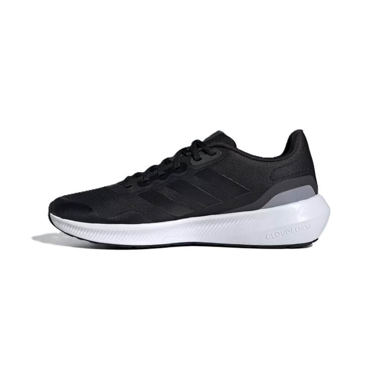 Adidas Adidas Runfalcon 3.0 Slip Resistant Abrasion Resistant Low top Running Shoes Unisex Black