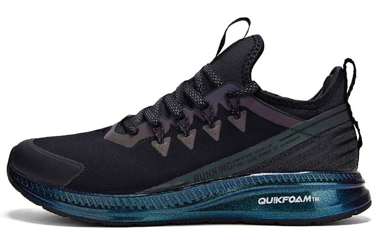 361° Rain Screen Low top Running Shoes Men's Black Gray