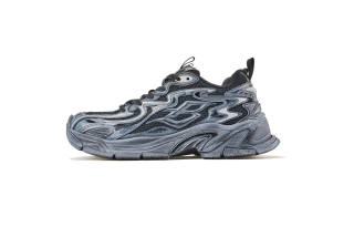 BLIND402 Mesh Cushioning Slip Resistant Abrasion Resistant Breathable Low top Running Shoes Unisex Black Gray