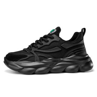 HUANWEI Cushioning Coverage Low top Chunky Sneakers Men's
