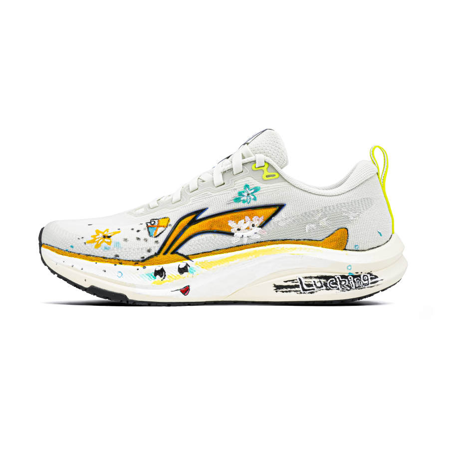Li-Ning Li Ning Red Hare 8 Cushioning Rebound Low top Casual Running Shoes Men's