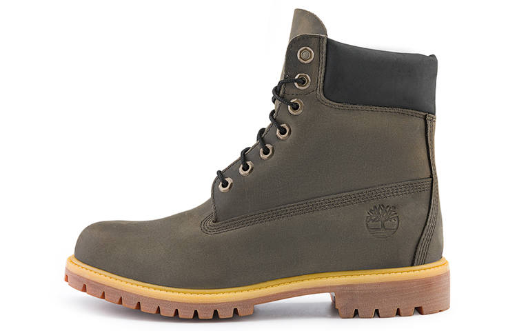 Timberland Premium 6 Inch Waterproof Boot 'Olive Green Black'