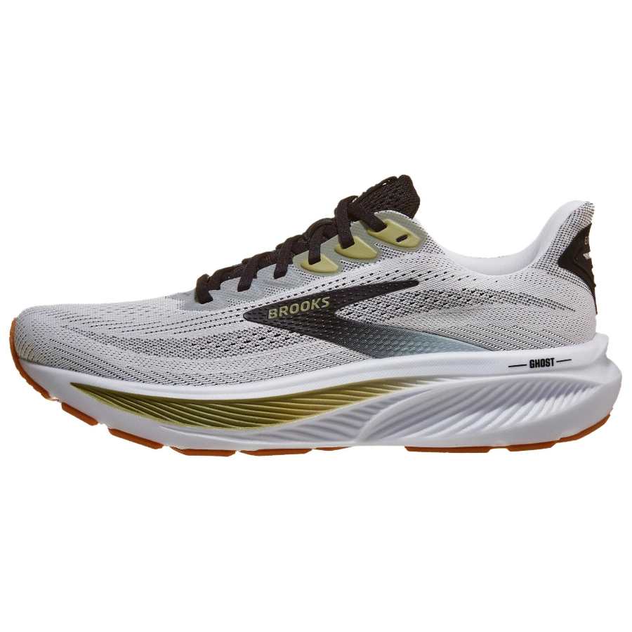 Brooks Ghost 17 Abrasion Resistant Low top Casual Running Shoes Men's Gray