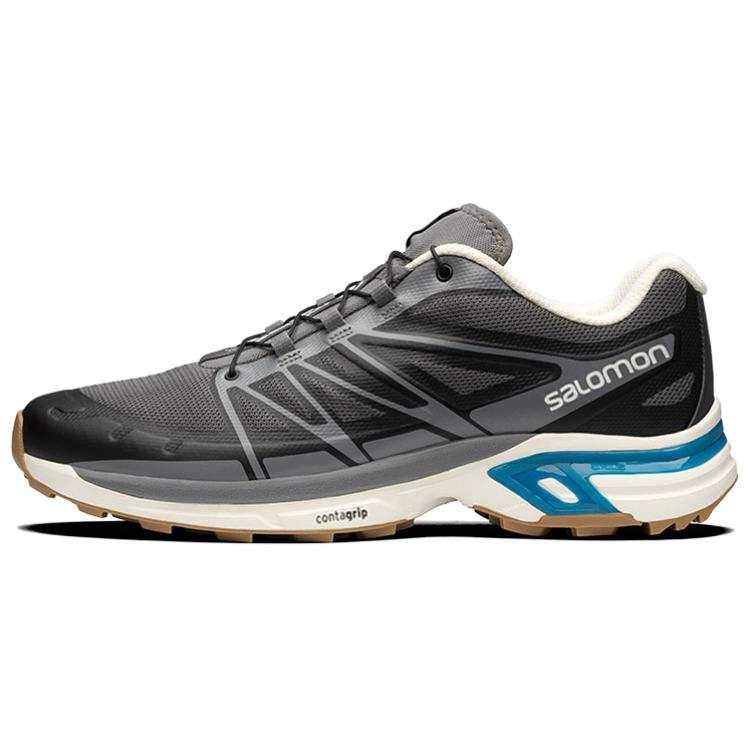 SALOMON XT Wings 2 Comfortable Slip Resistant Low top Running Shoes Unisex Gray
