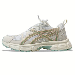 MQGAII Slip Resistant, Abrasion Resistant, Breathable, Lightweight Low top Running Shoes Unisex Ecru