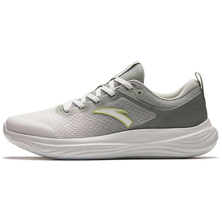 Anta Comfortable Slip Resistant Slip Resistant Low top Running Shoes Men's Gray