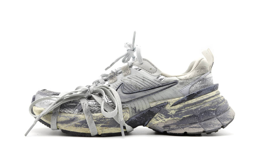 Nike Nike V2K Run Low top Running Shoes Women's Gray White