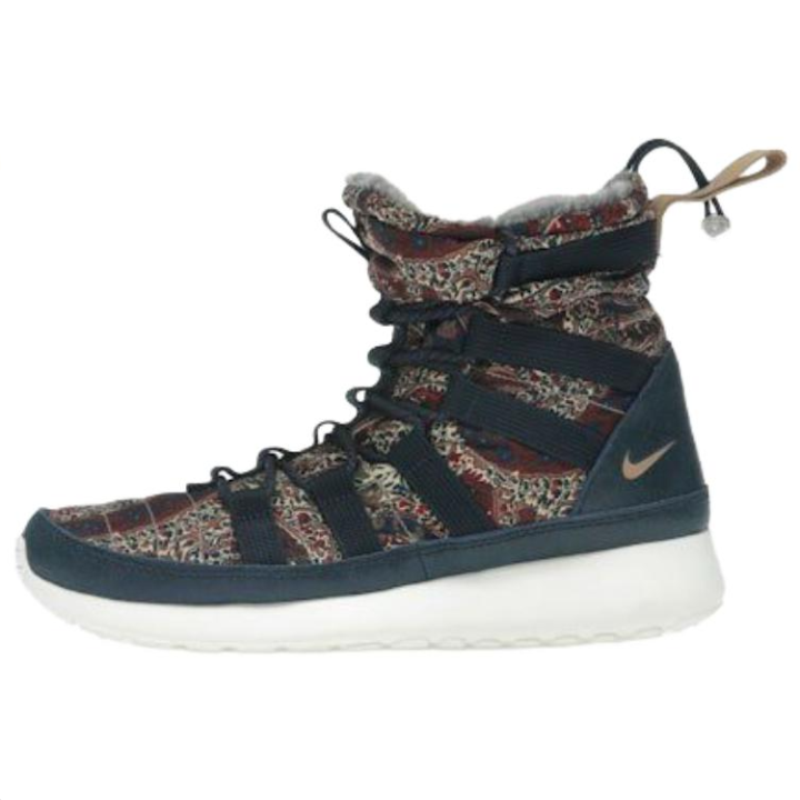 Nike Nike Roshe Run Hi Sneakerboot Qs Liberty Of London Armory Navy Women's