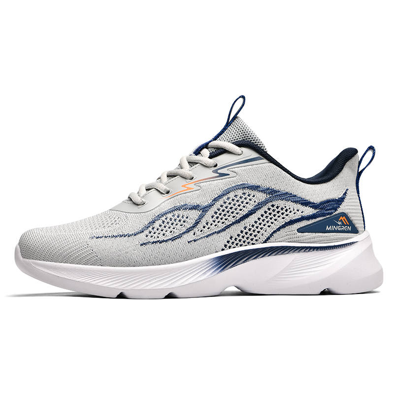 Binary Low top Running Shoes Men's Light Gray