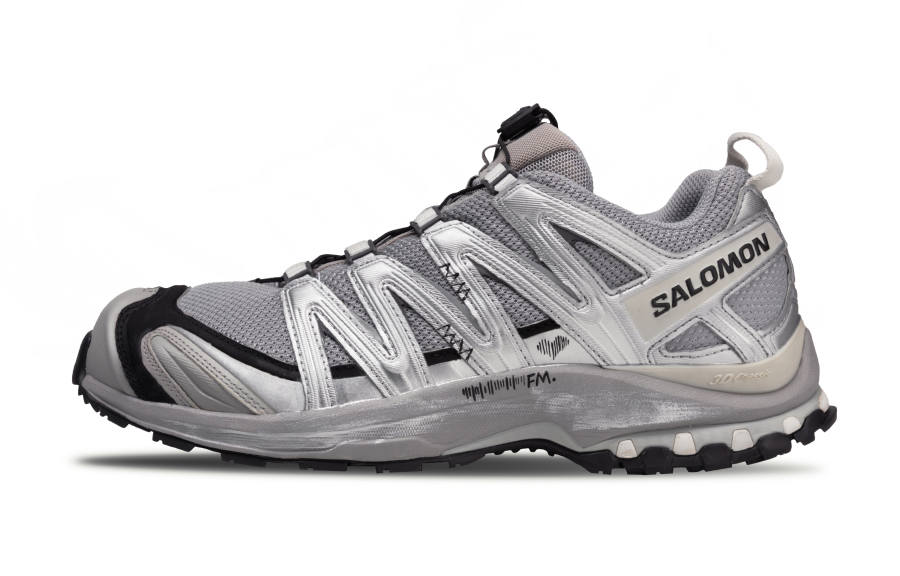 SALOMON XA PRO 3D Cushioning Abrasion Resistant Waterproof Low top Running Shoes Unisex Gray Black