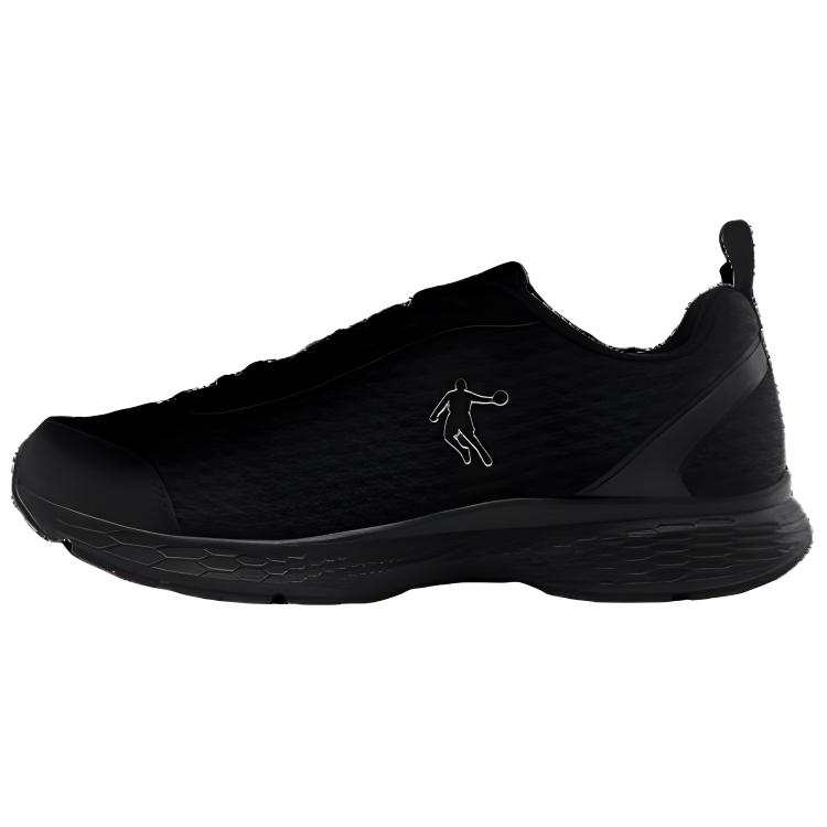 QIAODAN Abrasion Resistant Low top Running Shoes Men's Black