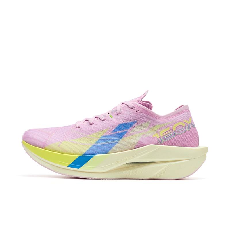 XTEP 160X 6.5 Running Shoes Women's Low Top Orchid Purple/Electric Pink Green