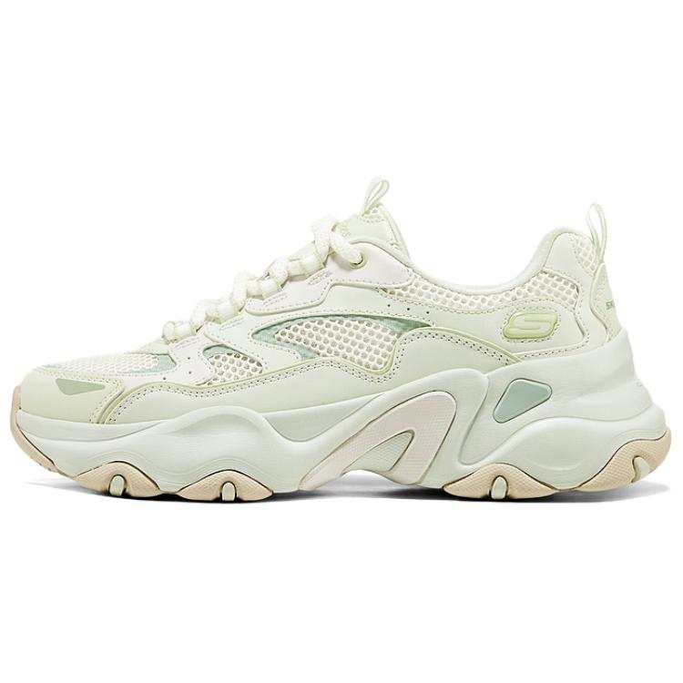 Skechers D'LITES 5.0 Height Increasing Low top Casual Shoes Women's Green