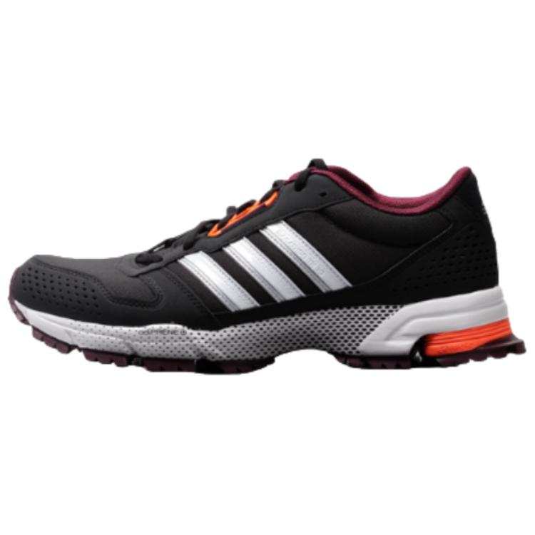Adidas Adidas Marathon 10 Slip Resistant Abrasion Resistant Low top Running Shoes Men's Black