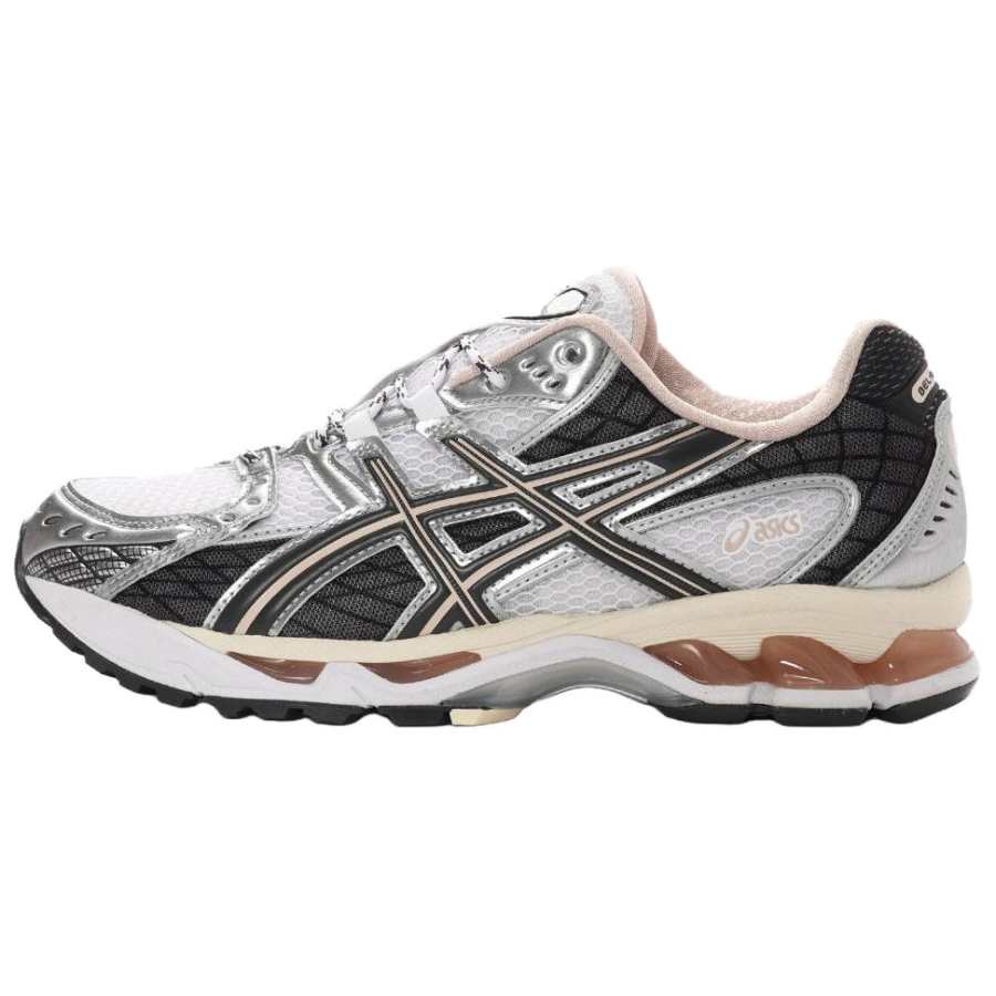 ASICS GEL Nimbus 10.1 Abrasion Resistant Low top Casual Running Shoes Unisex White Black Gray