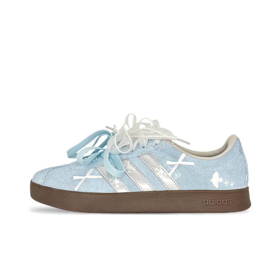 Adidas Adidas VL COURT 2.0 Low top Skateboard Shoes Unisex Cerulean