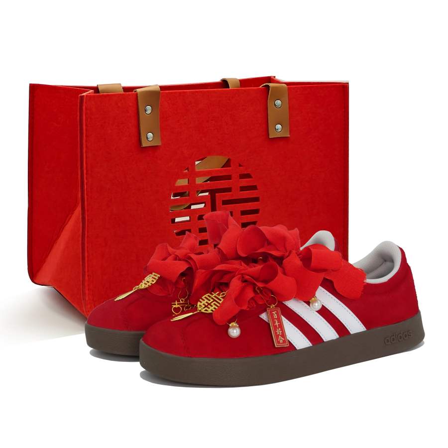 Adidas Adidas VL COURT 2.0 Blissful Union Slip Resistant Abrasion Resistant Slip Resistant Abrasion Resistant Low top