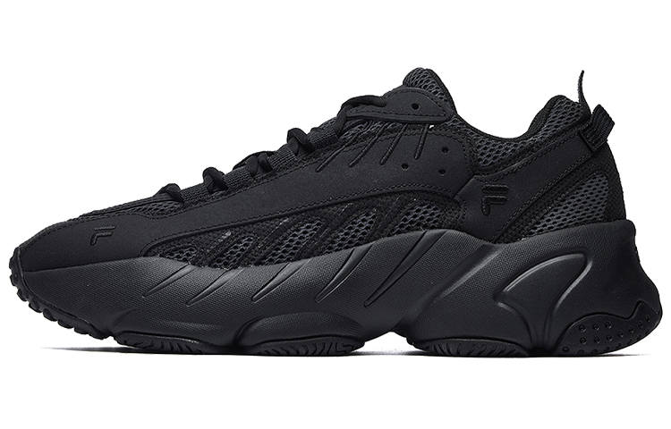 FILA Ade Coverage Low top Casual City Commuting Running Shoes Men's Black