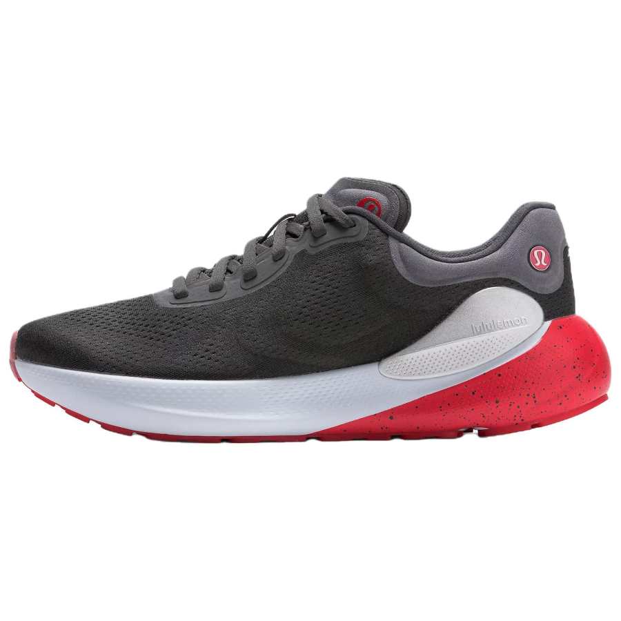 Lululemon Beyondfeel Low top Casual Running Shoes Men's Black White Red