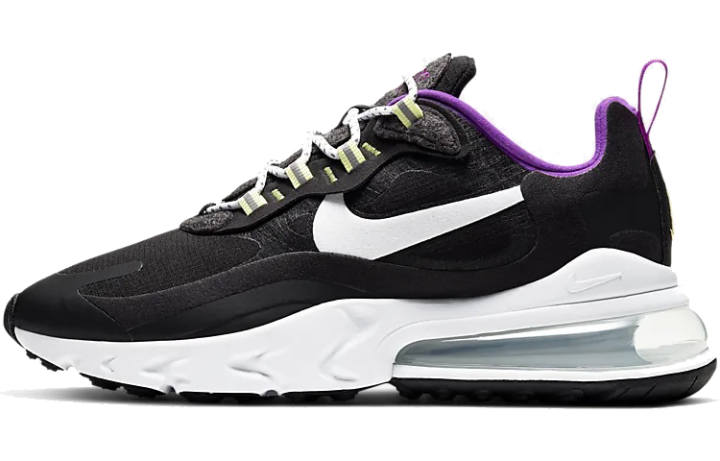 Nike Nike Air Max 270 React Se 'Black White Vivid Purple' Women's