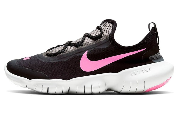 Nike Nike Free RN 5.0 Fabric Cushioning Slip Resistant Cushioning Slip Resistant Low top Running Shoes Women's