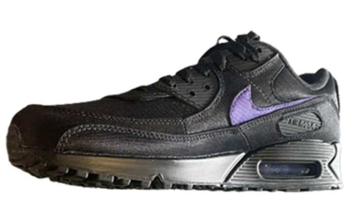 Nike Nike Air Max 90 Sports Coverage Low top Running Shoes Unisex Black