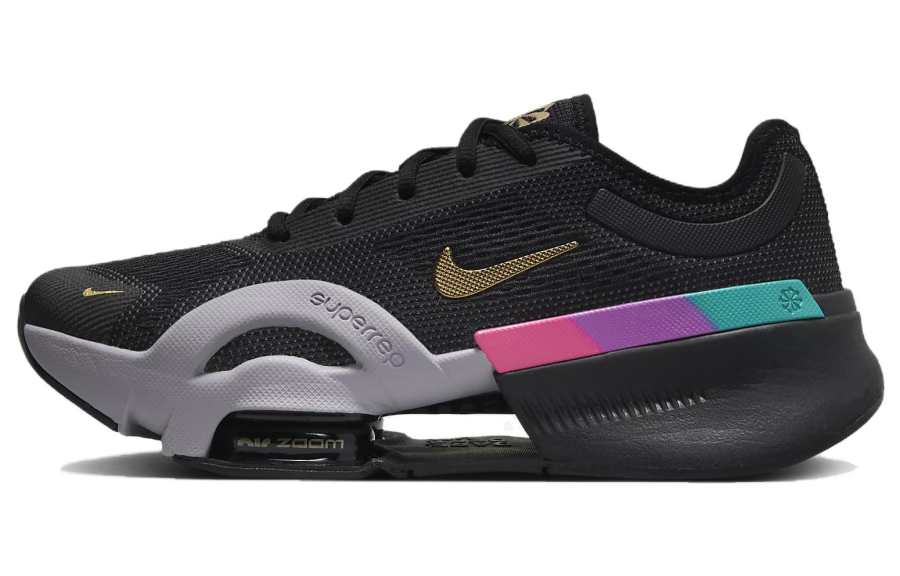 Nike Nike Air Zoom SuperRep 4 Next Nature Premium 'Black Fireberry Gold' Women's