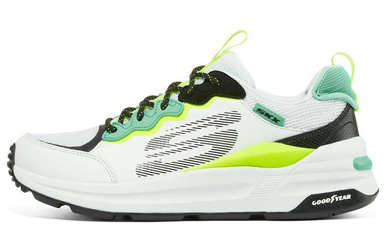 Skechers Global Jogger 'White Blue' Women's