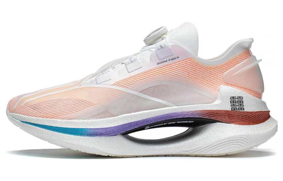 Li-Ning Li Ning Shadow 1.0 Abrasion Resistant Breathable Low top Running Shoes Unisex Fluorescent Lip Orange