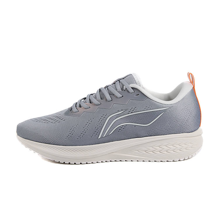 Li-Ning Li Ning Red Hare 6 Versatile Slip Resistant Abrasion Resistant Low top Sprint Running Shoes Men's Mist Gray/Dove Gray