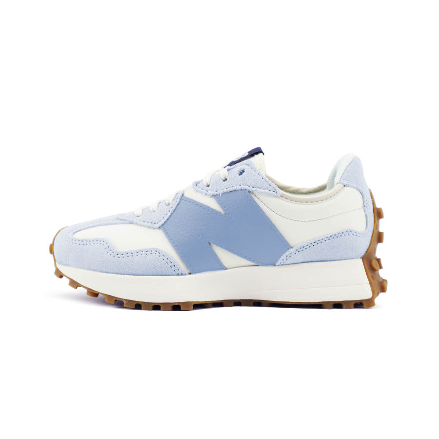 New Balance New Balance NB 327 Abrasion Resistant Low top Casual Running Shoes Women's White Blue