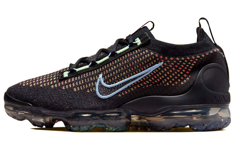 Nike Nike VaporMax 2021 Fabric Low top Running Shoes Men's Black