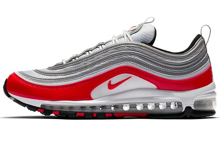 Nike Nike Air Max 97 Pure Platinum University Red