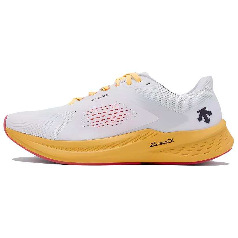 DESCENTE Enerzite Comfortable And Breathable Cushioning, Wear Resistant Low top Running Shoes Unisex Lime Yellow