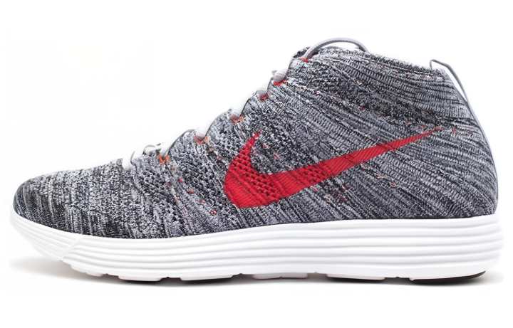 Nike Nike Lunar Flyknit Chukka Wolf Grey Red
