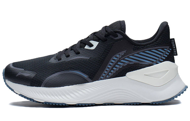 Li-Ning Li Ning Yueying 1.0 Super Light Breathable Low top Running Shoes Women's Black White