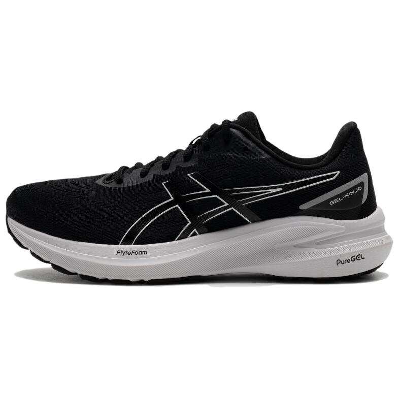 ASICS GEL KINJO 2 Abrasion Resistant, Breathable, Lightweight Running Shoes Men's Black