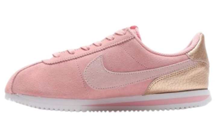 Nike Nike Classic Cortes Slip Resistant Abrasion Resistant Low top Running Shoes Women's Pink