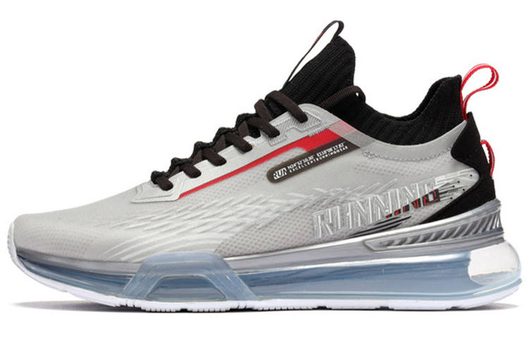 361° Magnetic Flow Breathable Mid top Running Shoes Men's Gray