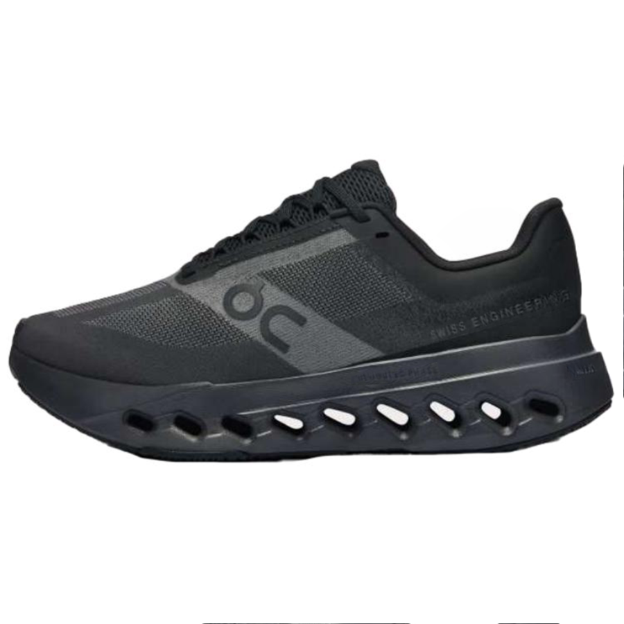 On On Cloudsurfer Next Fabric Breathable Low top Training Sprint Running Shoes Men's Black