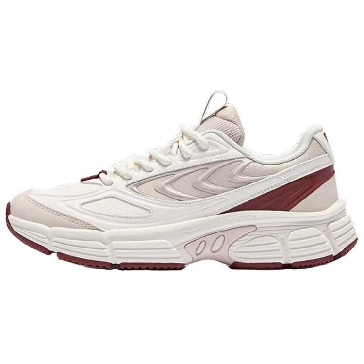 Erke Cushioning Slip Resistant Cushioning Slip Resistant Low top Chunky Sneakers Women's White Pink