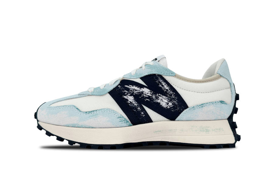 New Balance New Balance NB 327 Cushioning Breathable Coverage Low top Casual City Commuting Running Shoes Unisex Blue