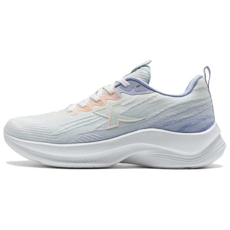 XTEP Abrasion Resistant Rebound Low top Running Shoes Women's White Purple Orange