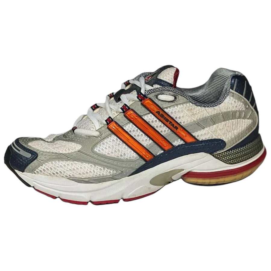 Adidas Adidas Running Shoes Unisex White Gray Orange