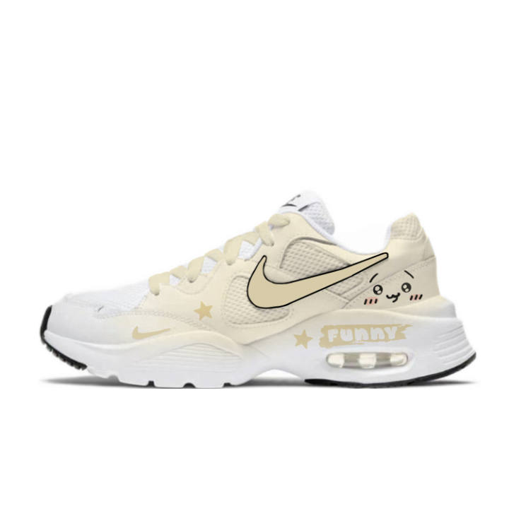 Nike Nike Air Max Fusion Low top Running Shoes Women's White